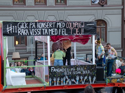 Bild från "Cortègen"