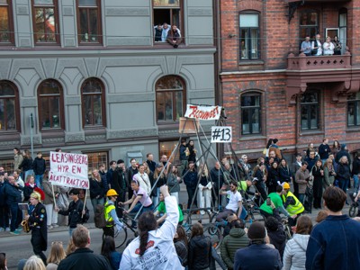 Bild från "Cortègen"