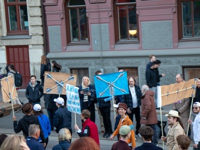 Bild från "Cortègen"