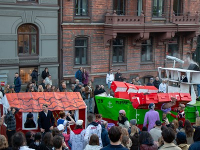 Bild från "Cortègen"