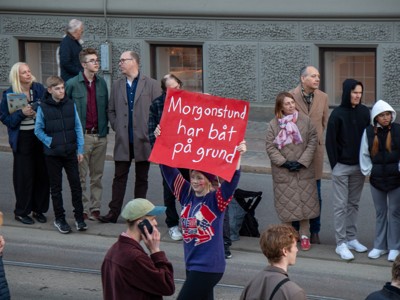 Bild från "Cortègen"
