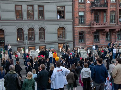 Bild från "Cortègen"
