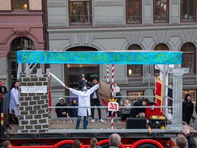 Bild från "Cortègen"